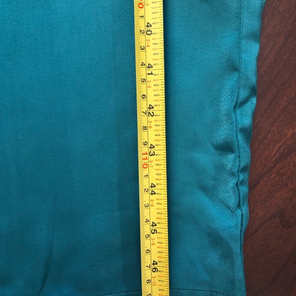 SATIN TWO PIECE SET
LONG SLEEVE WIDE LEG FORREST GREEN Size XL NWT - Picture 2 of 15